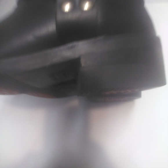 Harley Davidson Black Harness Boots Eagle Embroidery Leather Mens size 9.5 - Picture 10 of 10